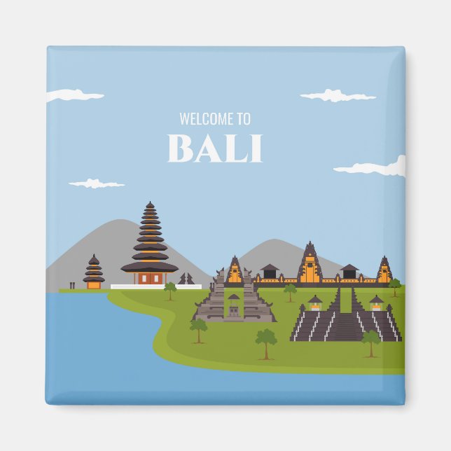Welcome to Bali Magnet (Front)