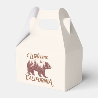 Welcome to California Bear Favour Box
