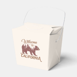 Welcome to California Bear Favour Box
