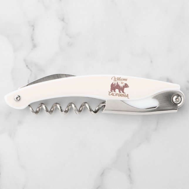 Welcome to California Bear Forest  Corkscrew (Back)