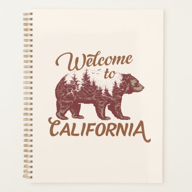 Welcome to California Bear Forest  Planner (Front)
