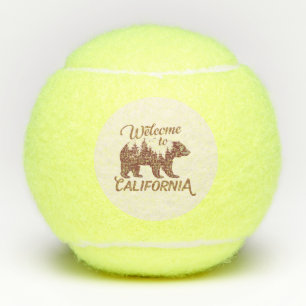Welcome to California Bear Forest Tennis Balls