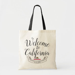 Welcome to California Destination Wedding Tote Bag