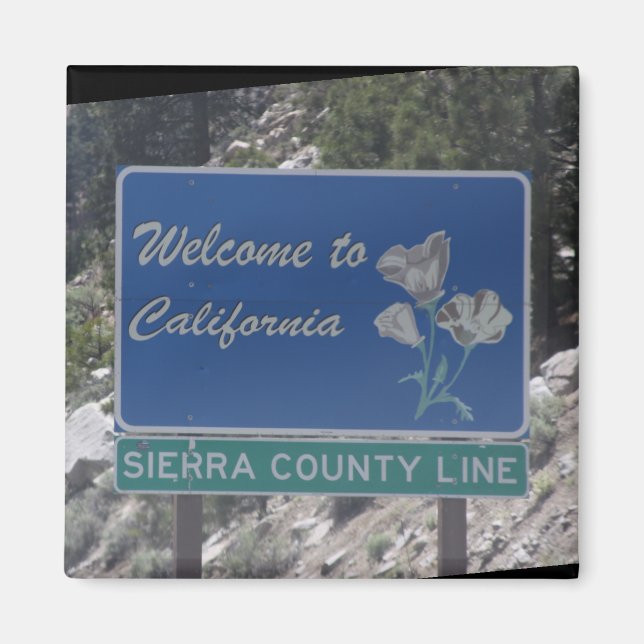 Welcome to California Magnet (Front)