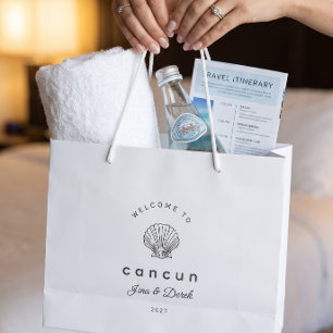 Welcome to Cancun Destination Wedding Welcome Bag