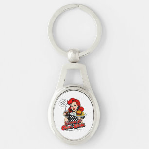 Welcome To Clown World Metal Keychain