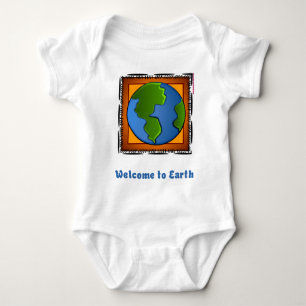 Welcome to Earth 09 Baby Bodysuit
