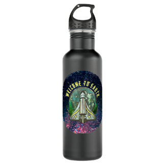 Welcome To Earth   The Last of Us Part II Classic  710 Ml Water Bottle