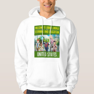 Welcome to Eddie's World of Learning and Education Hoodie