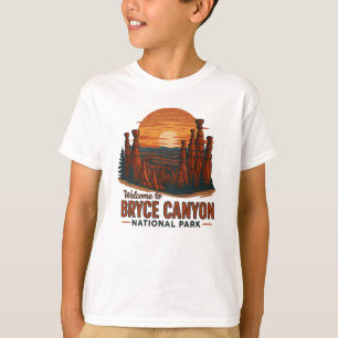 Welcome to Embroidery Bryce Canyon National USA T-Shirt
