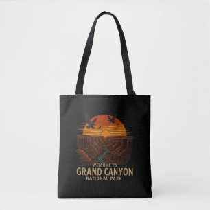 Welcome to Embroidery Grand Canyon National USA  Tote Bag