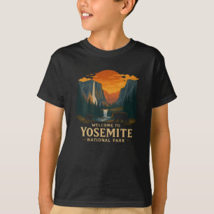 Welcome to Embroidery Yosemite National USA T-Shirt