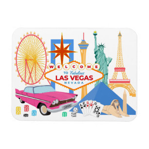 Welcome to fabulous Las Vegas City Magnet