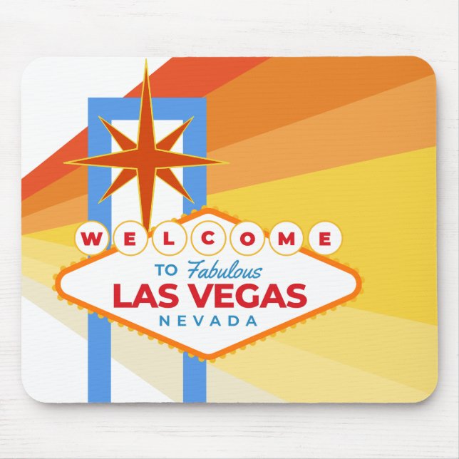 Welcome to Fabulous Las Vegas Mouse Pad (Front)
