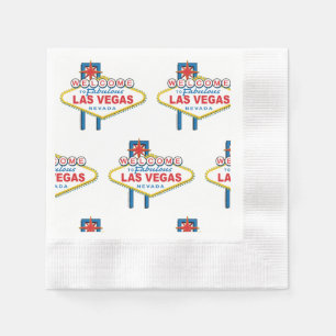 Welcome to Fabulous Las Vegas Napkin