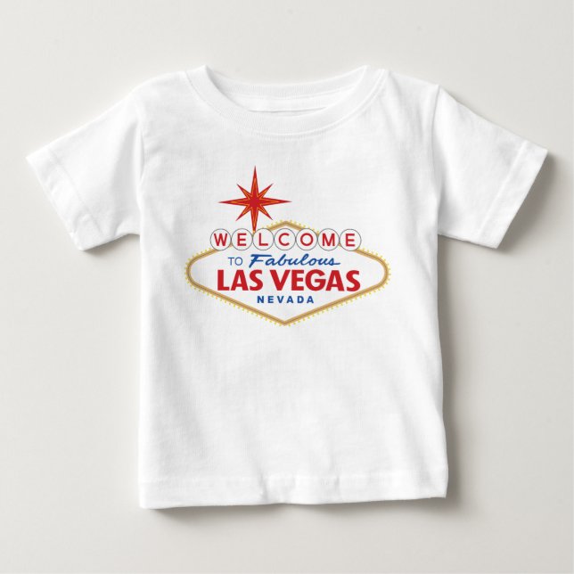 Welcome to Fabulous Las Vegas, Nevada Baby T-Shirt (Front)