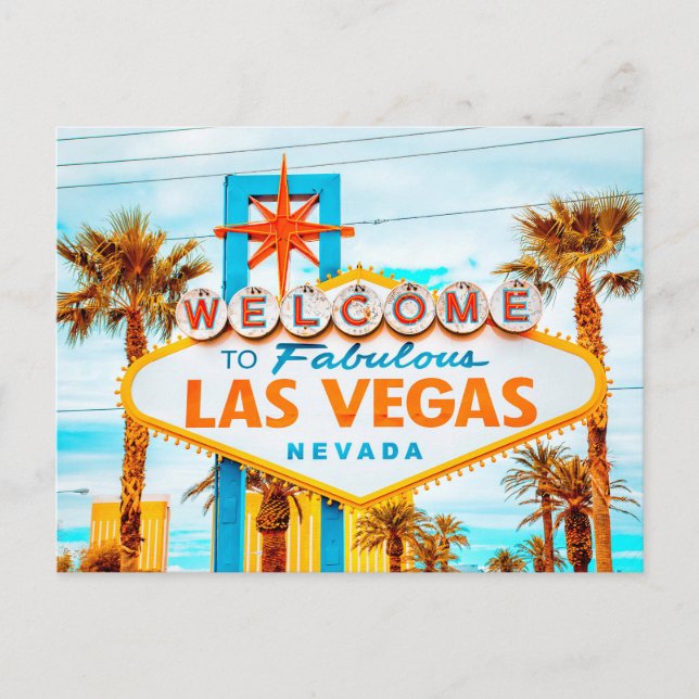 Welcome To Fabulous Las Vegas, Nevada Postcard (Front)