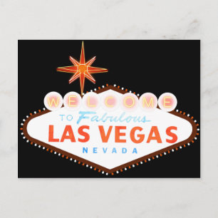 Welcome To Fabulous Las Vegas Postcard