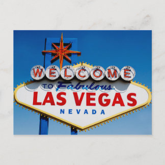 Welcome to fabulous Las Vegas Postcard