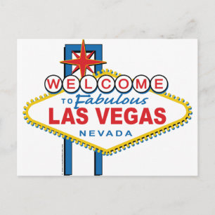 Welcome to Fabulous Las Vegas Postcard