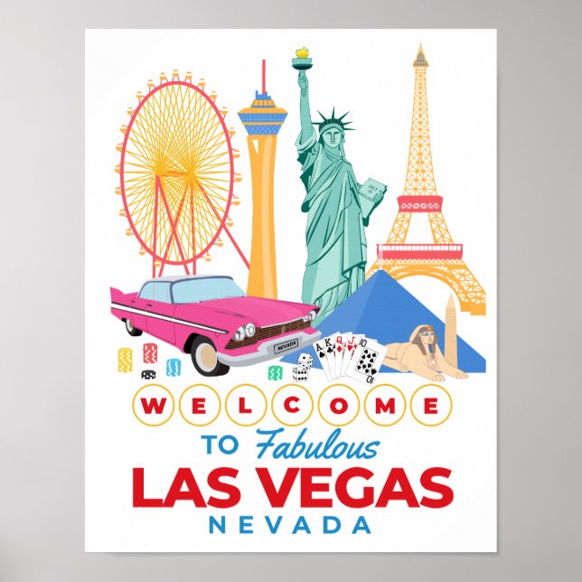Welcome to Fabulous Las Vegas Poster (Front)