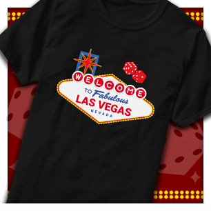 Welcome To Fabulous Las Vegas Trip Las Vegas Sign T-Shirt