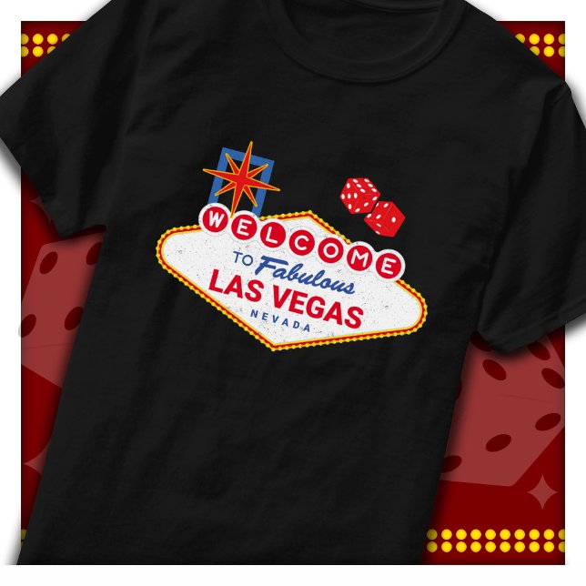Welcome To Fabulous Las Vegas Trip Las Vegas Sign T-Shirt (Creator Uploaded)