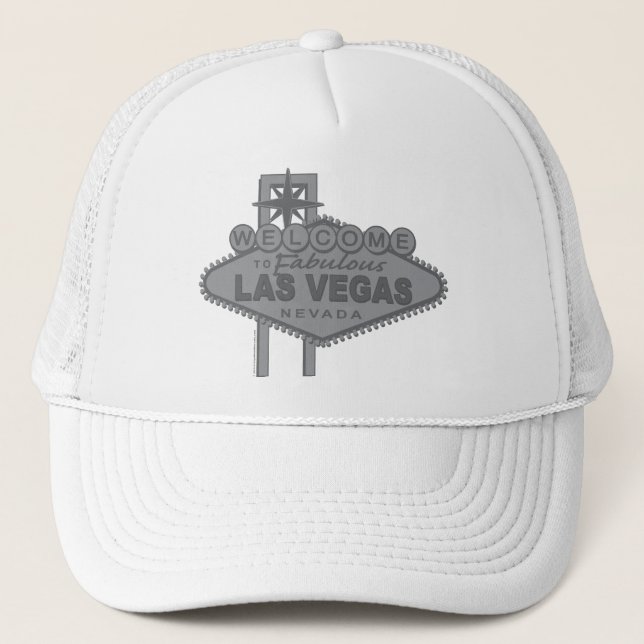 Welcome to Fabulous Las Vegas Trucker Hat (Front)