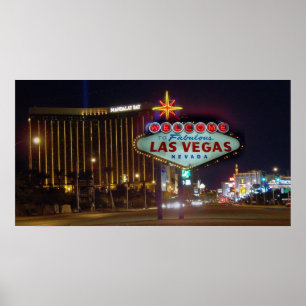 Welcome to Fabulous Las Vegas Widescreen Poster