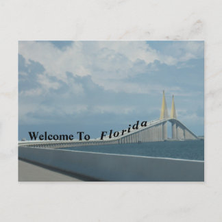 Welcome To Florida Postcard