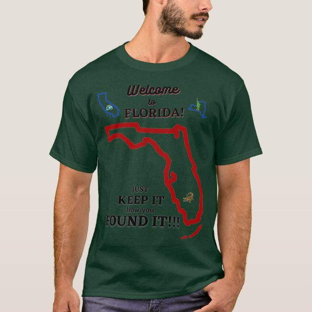 Welcome to Florida T-Shirt (Front)