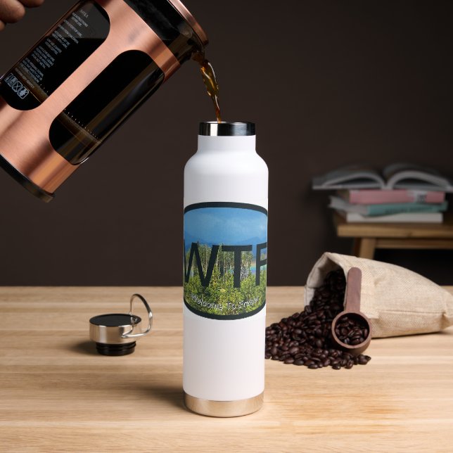 Welcome to Fraser  Water Bottle (Coffee)