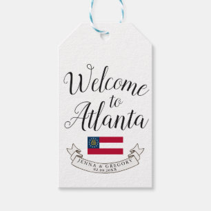 Welcome to Georgia Destination Wedding Gift Tags