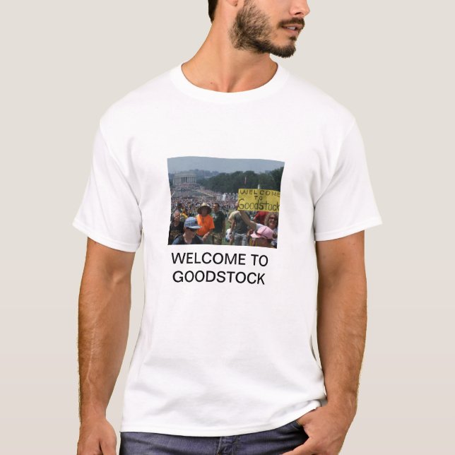 WELCOME TO GOODSTOCK T-Shirt (Front)