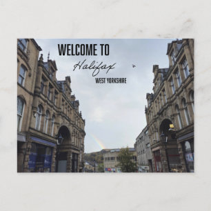 Welcome to Halifax Town Centre Postcard