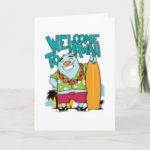 Welcome to Hawaii Card