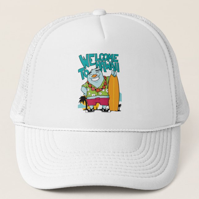 Welcome to Hawaii Trucker Hat (Front)