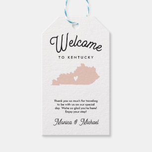 Welcome to KENTUCKY Wedding ANY COLOR!!    Gift Tags