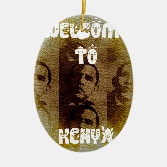 Welcome to Kenya Ceramic Tree Decoration (Front)