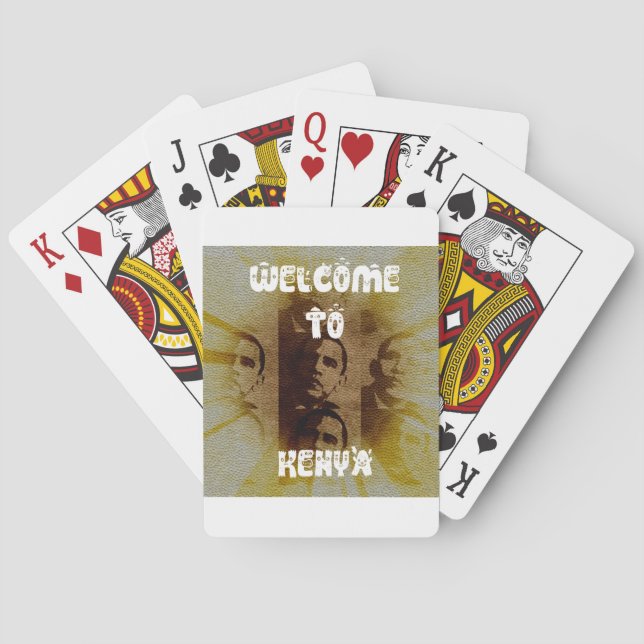 Welcome to Kenya Playing Cards (Back)