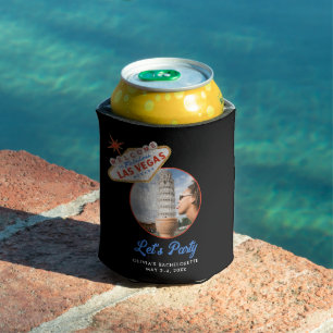 Welcome to Las Vegas Bachelorette Party Favour  Can Cooler