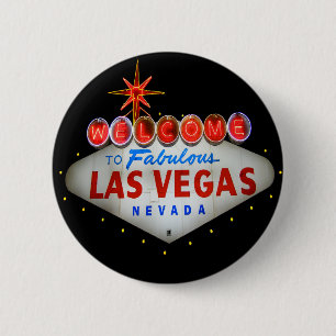 Welcome to Las Vegas Button