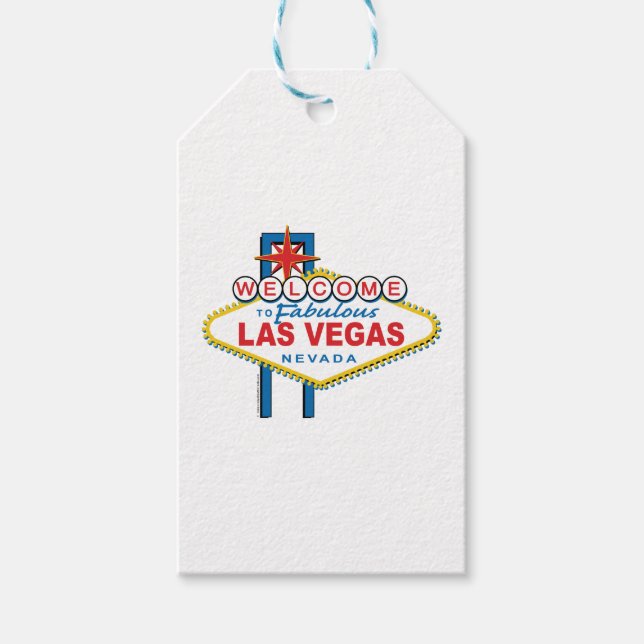 Welcome-to-Las-Vegas Gift Tags (Front)