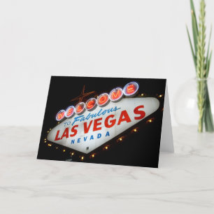 Welcome to Las Vegas Greeting Card