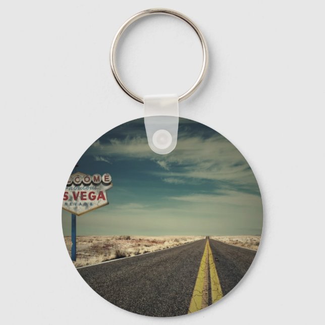 Welcome to Las Vegas Key Ring (Front)