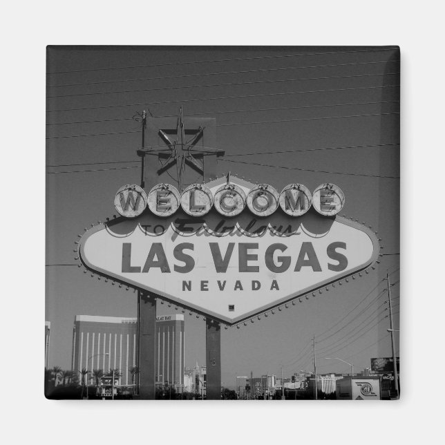 Welcome to Las Vegas Magnet (Front)