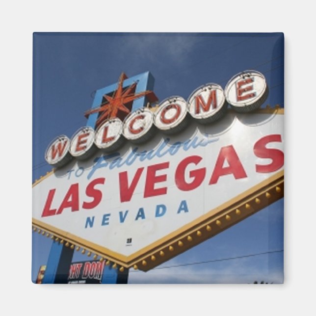 Welcome To Las Vegas Magnet (Front)