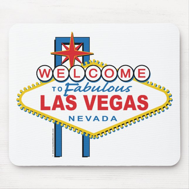 Welcome-to-Las-Vegas Mouse Pad (Front)