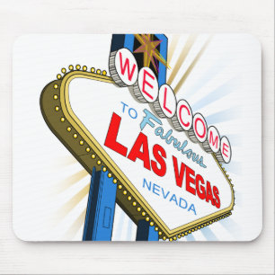 Welcome to Las Vegas Mouse Pad