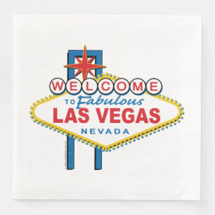 Welcome To Las Vegas Napkin